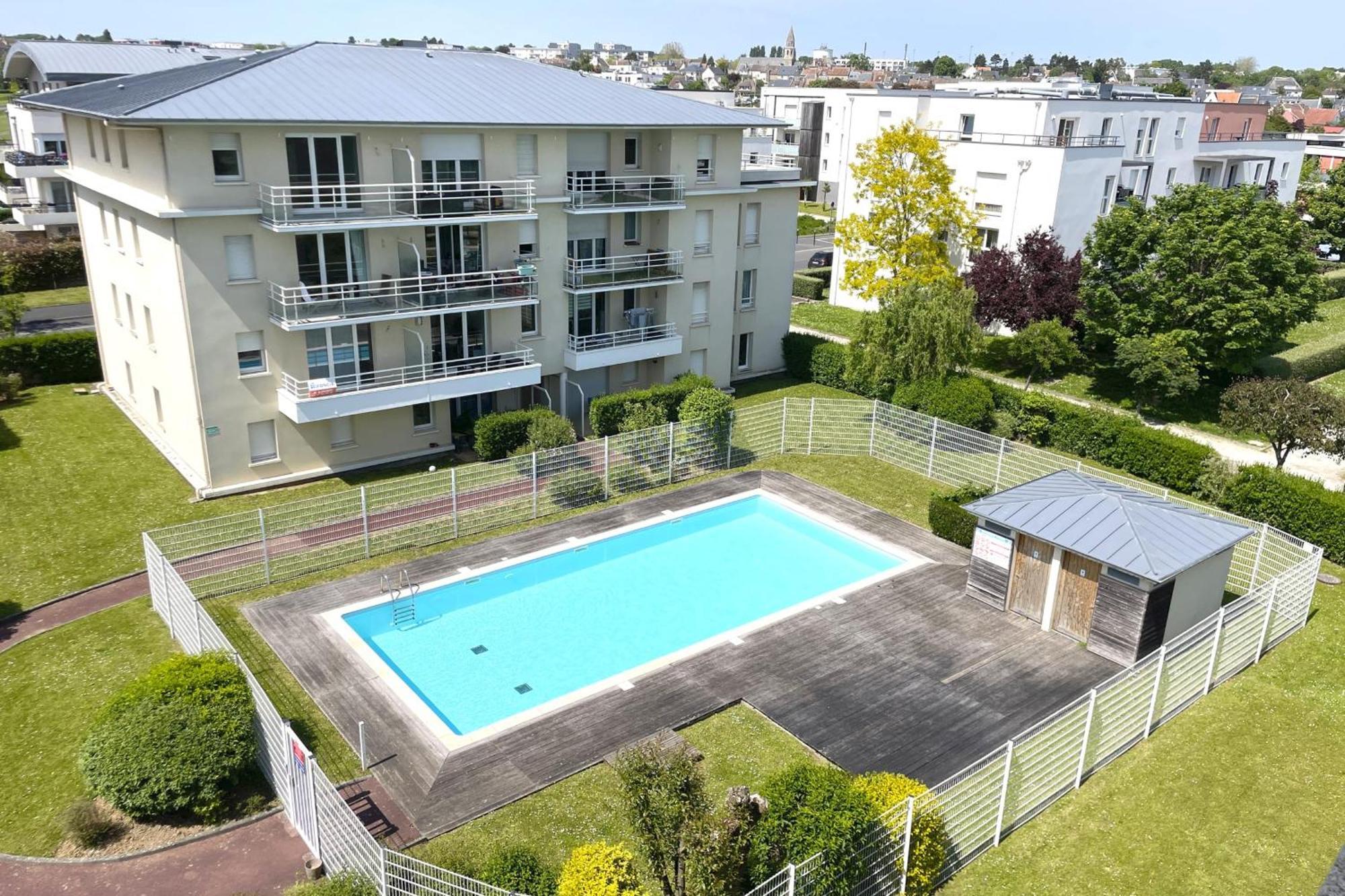 Le Rooftop - Terrasse - Parking - Piscine Caen Exterior foto